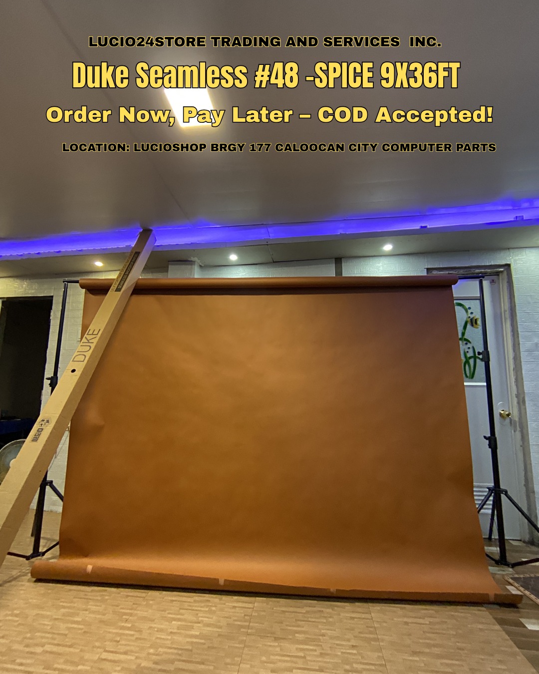 Duke Seamless Paper 9x36ft