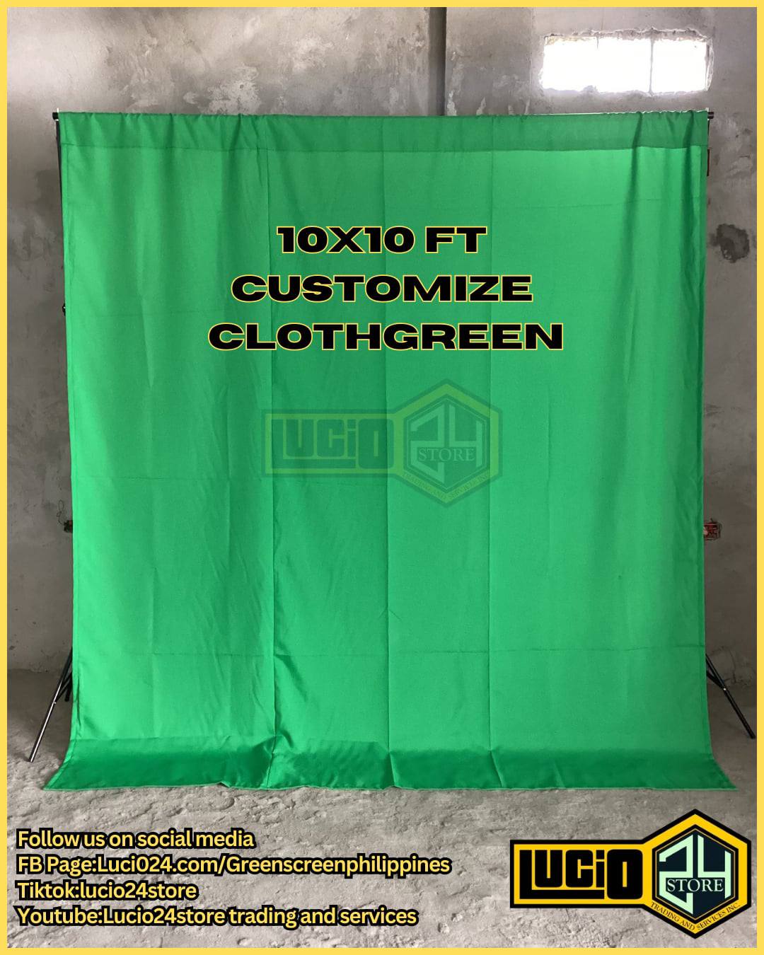GreenScreen Backdrop 10x12ft